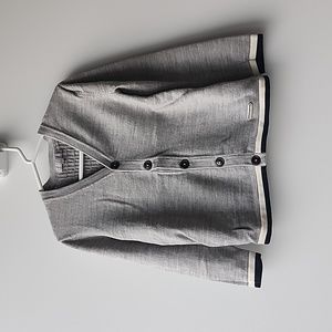 Nicolas & Bears Button Up Cable Knit Wool Cardigan Sweater